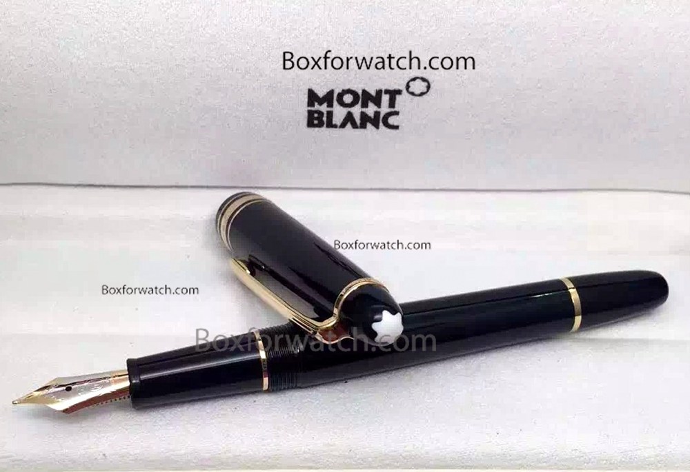 Mid-size Mont Blanc Meisterstuck Gold Clip Fountain Pen 145